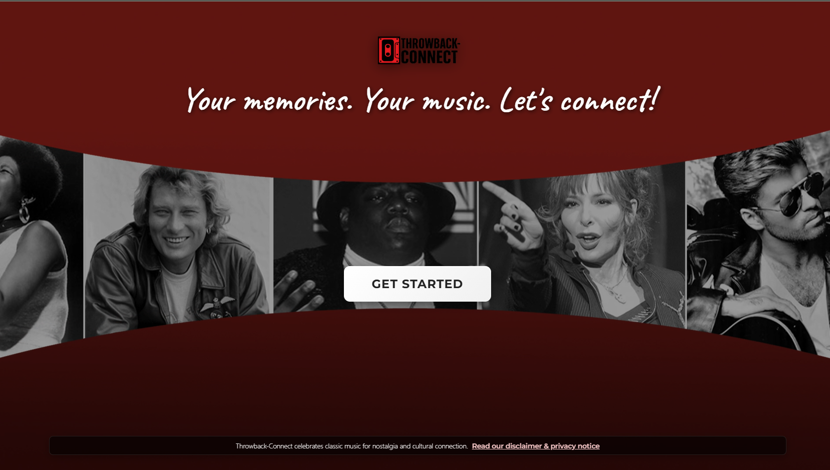 Aperçu du projet Throwback Connect